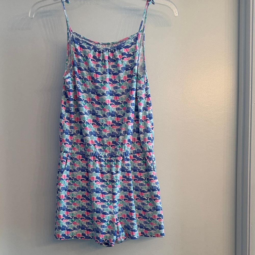 Vineyard Vines Girls Patterned Romper